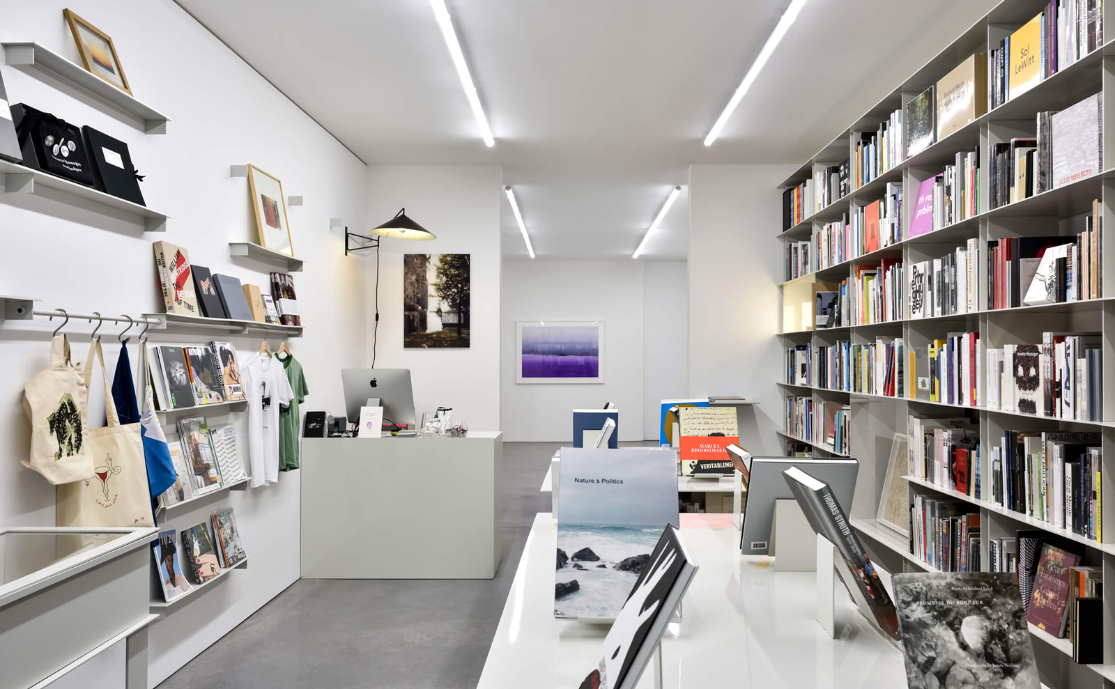 Chapeau Chinois I, a swing-arm wall lamp by Janette Laverrière at Librairie Marian Goodman, Paris, available at JL Editions