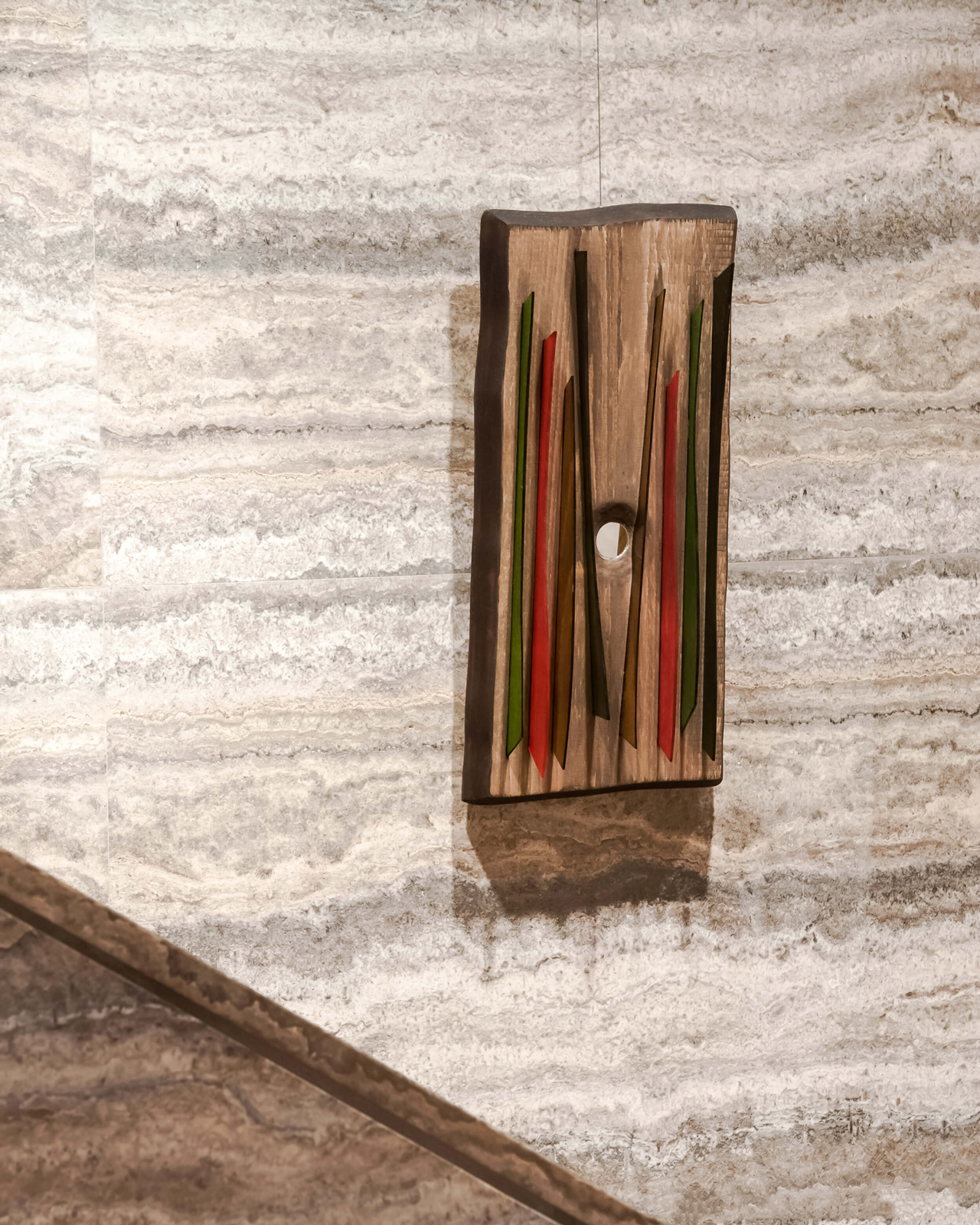 Jungle, a mirror object by Janette Laverrière at Duddell's, Hong Kong, available via JL Editions