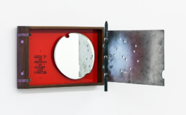 La Commune, a mirror object by Janette Laverrière at Silberkuppe, Berlin, available via JL Editions 