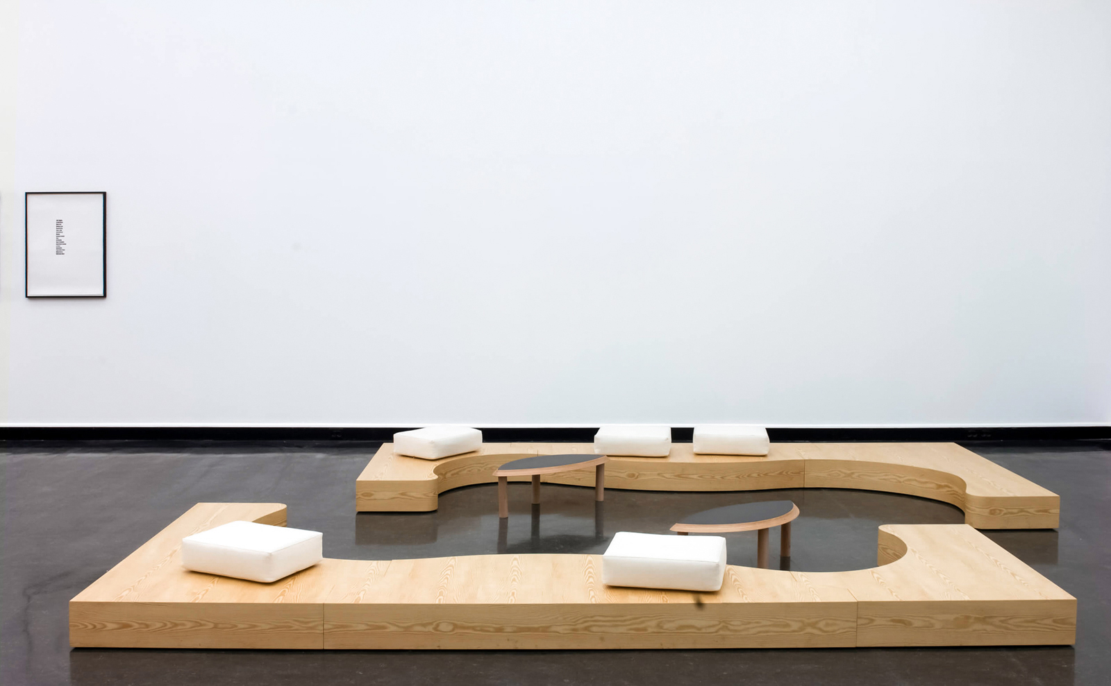 Seating Platform, a seating platform by Janette Laverrière at Kunsthall Bergen, available via JL Editions