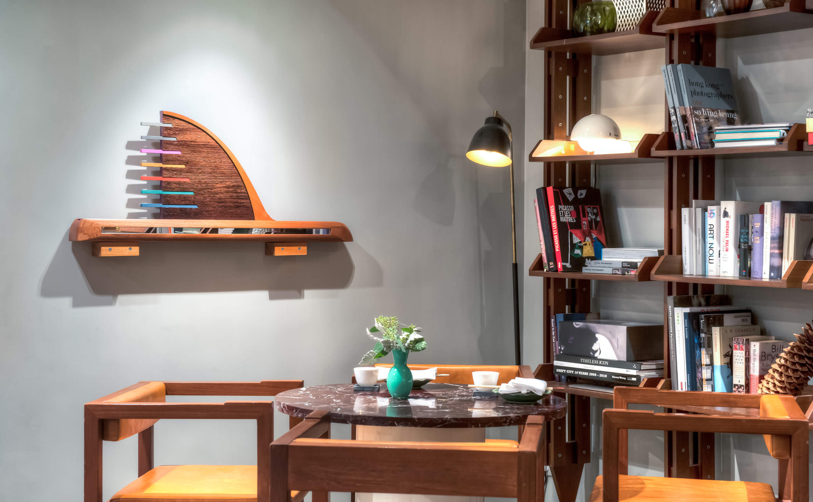 Victor Hugo, a mirror object by Janette Laverrière at Duddell's, Hong Kong, available via JL Editions 