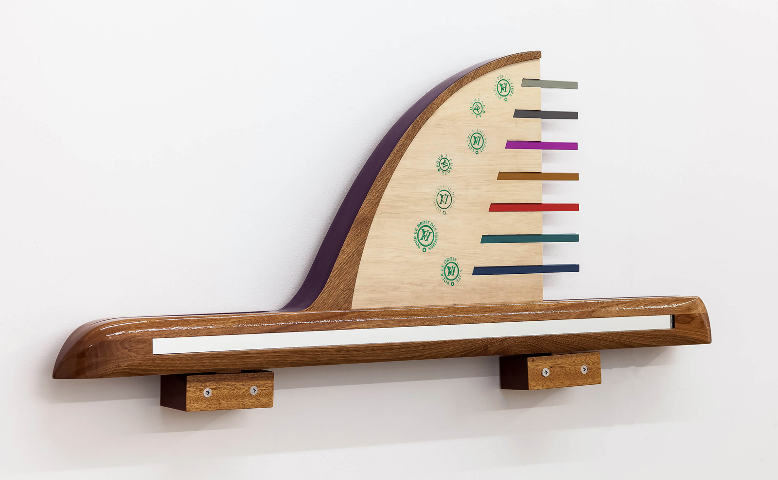 Victor Hugo, a mirror object by Janette Laverrière at Silberkuppe, Berlin, available via JL Editions 