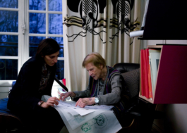 Portrait of Janette Laverrière and Nairy Baghramian 