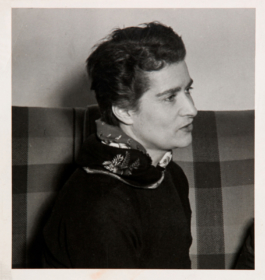 Historic portrait of Janette Laverrière 