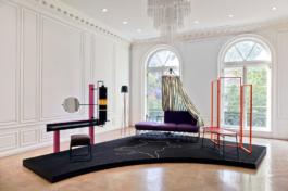 Entre Deux Actes, an exhibition by Janette Laverrière and Nairy Baghramian, at Performa 19, New York 