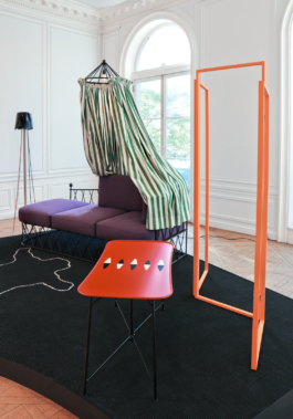 Entre Deux Actes, an exhibition by Janette Laverrière and Nairy Baghramian, at Performa 19, New York 