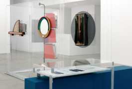 Work Desk for an Ambassador's Wife, an exhibition by Janette Laverrière and Nairy Baghramian, at Marian Goodman Gallery, New York 