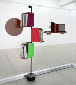 Work Desk for an Ambassador's Wife, an exhibition by Janette Laverrière and Nairy Baghramian, at Marian Goodman Gallery, New York